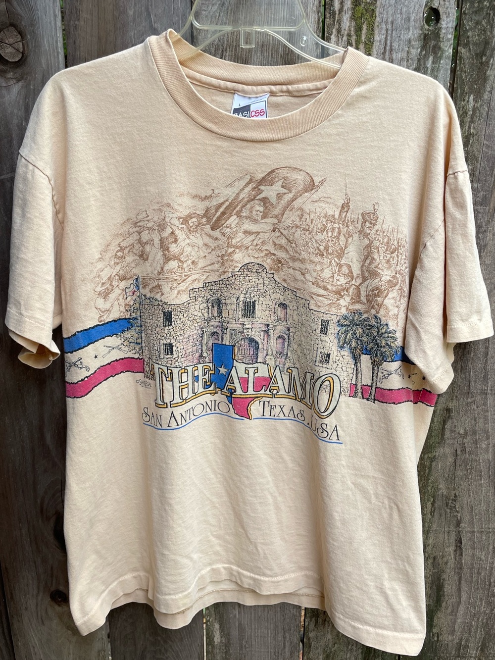 Vintage The Alamo Graphic Short Sleeve Tee